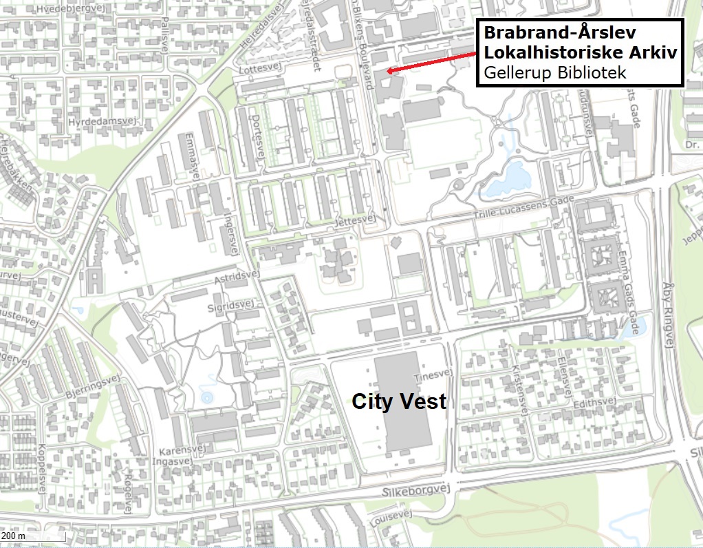 Gellerup Bibliotek med Brabrand-Årslev Lokalhistoriske Arkiv